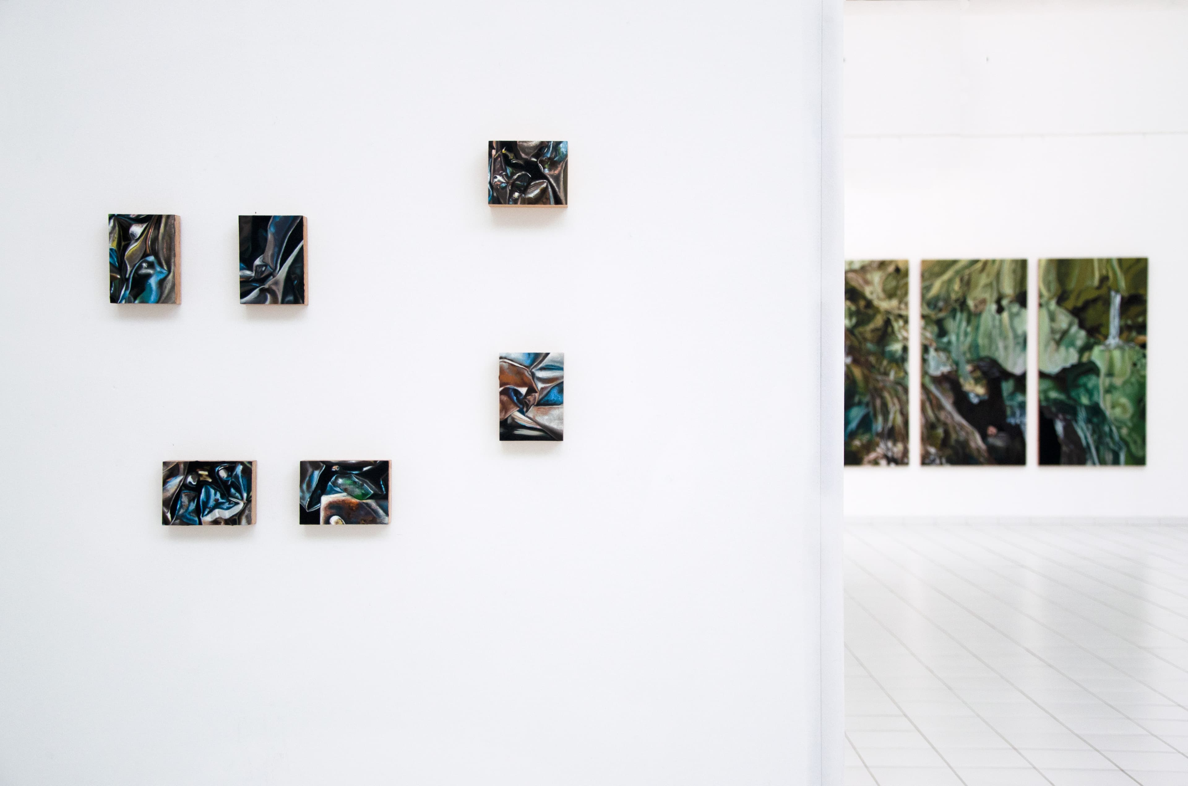 Vue de l’exposition personnelle au Fonds d’art contemporain de Montluçon